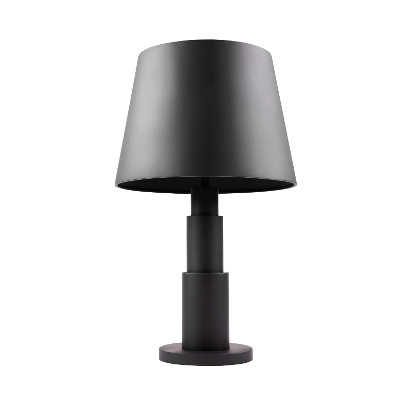 Varaluz 504T03 Giustino 3-lt 33" Tall Table Lamp - Matte Black