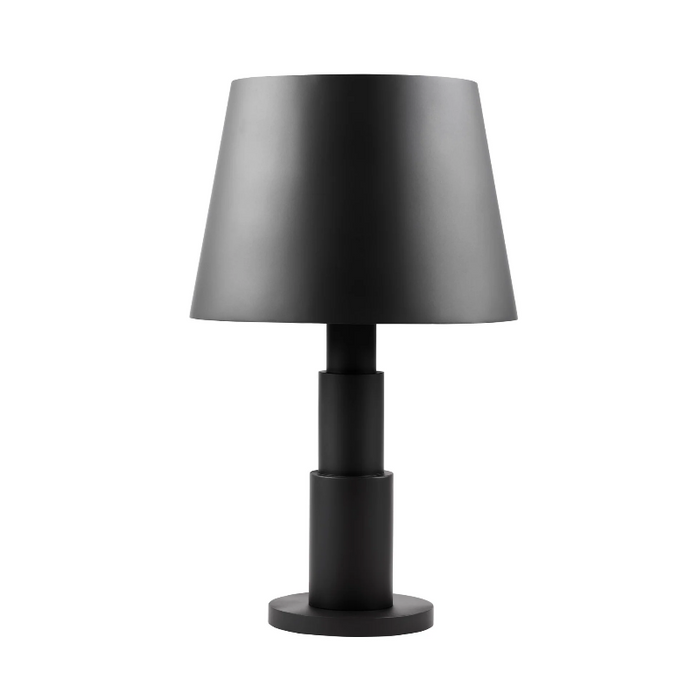 Varaluz 504T03 Giustino 3-lt 33" Tall Table Lamp - Matte Black