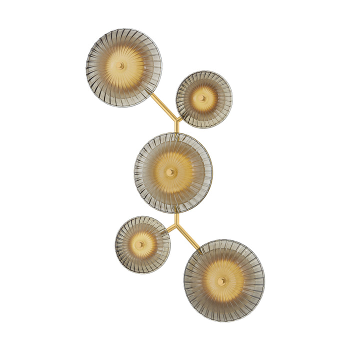 Corbett 512-05 Birmingham 5-lt 40" Tall LED Wall Sconce