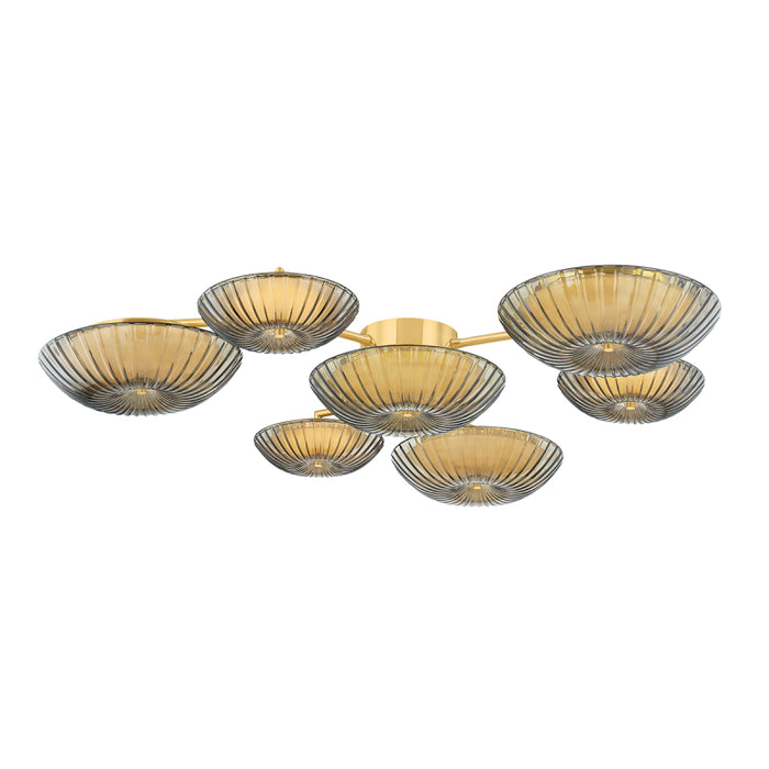 Corbett 512-52 Birmingham 7-lt 52" LED Semi Flush Mount