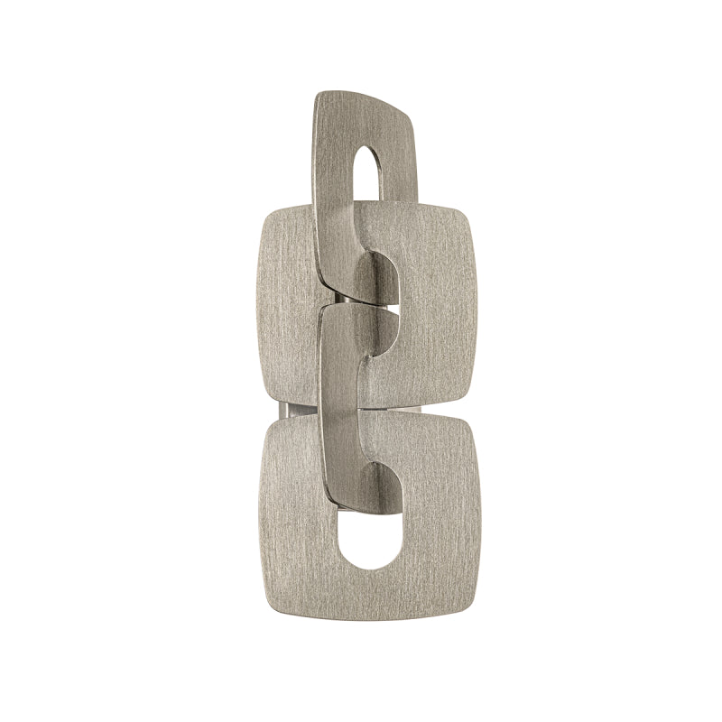 Corbett 514-02 Trentino 2-lt 20" Tall Wall Sconce - Stria Silver Leaf