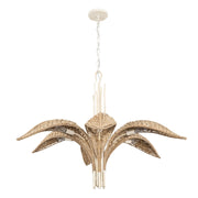 Varaluz 519C06 Century Palm 6-lt 38" Chandelier