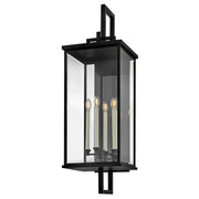 Hinkley 20019 Weymouth 4-lt 46" Tall LED Outdoor Wall Lantern - Black
