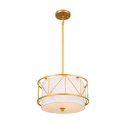 Kichler 52074 Birkleigh 3-lt 14" Pendant-Classic Gold