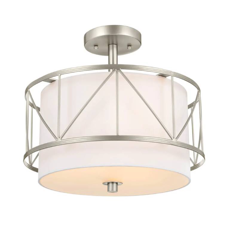 Kichler 52074 Birkleigh 3-lt 14" Pendant-Satin Nickel