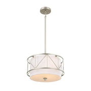 Kichler 52074 Birkleigh 3-lt 14" Pendant-Satin Nickel