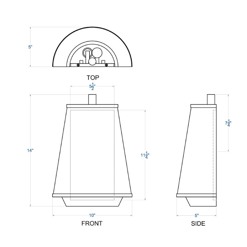 Varaluz 520W02 Desert Flyer 2-lt 14" Tall Wall Sconce