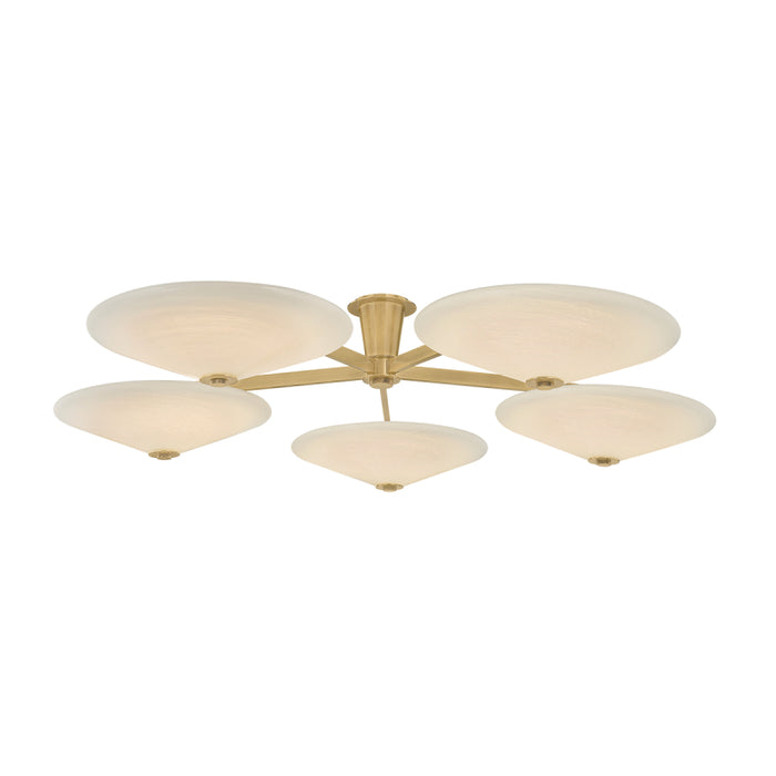 Corbett 521-60 Cologne 5-lt 60" LED Semi-Flush Mount