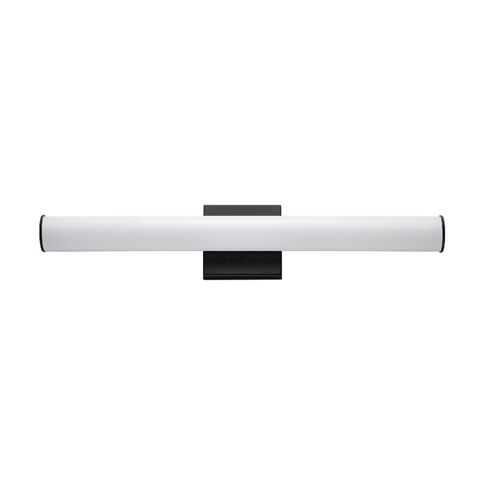Maxim 52132 Rail 1-lt 24" LED Bath Bar, 3CCT Selectable - Black