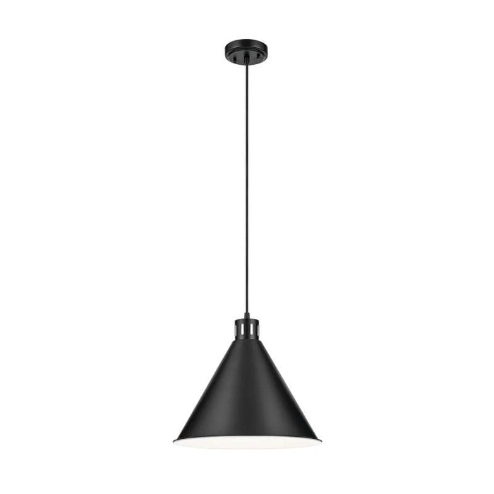 Kichler 52177 Zailey 1-lt 16" Pendant-Black