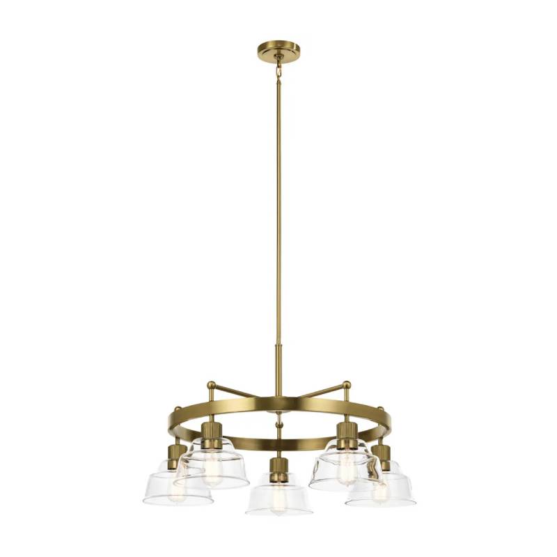 Kichler 52403 Eastmont 5-lt 32" Chandelier-Brushed Brass