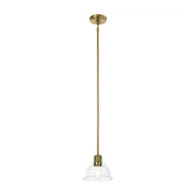 Kichler 52405 Eastmont 1-lt 8" Mini Pendant-Brushed Brass