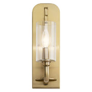 Kichler 52415 Kimrose 1-lt 14" Tall Wall Sconce-Brushed Natural Brass