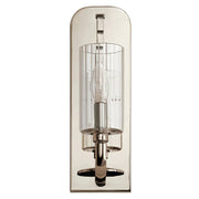 Kichler 52415 Kimrose 1-lt 14" Tall Wall Sconce-Polished Nickel