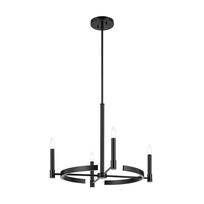Kichler 52426 Tolani 4-lt 26" Chandelier-Black