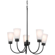 Kichler 52443 Erma 5-lt 24" Chandelier-Black