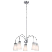 Kichler 52443 Erma 5-lt 24" Chandelier-Brushed Nickel