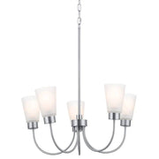 Kichler 52443 Erma 5-lt 24" Chandelier-Brushed Nickel