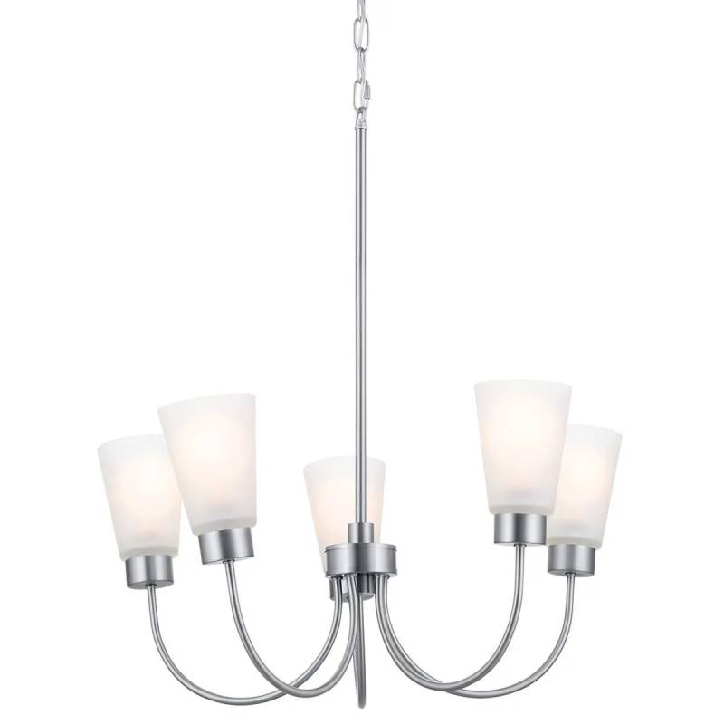 Kichler 52443 Erma 5-lt 24" Chandelier-Brushed Nickel