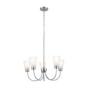 Kichler 52443 Erma 5-lt 24" Chandelier-Brushed Nickel