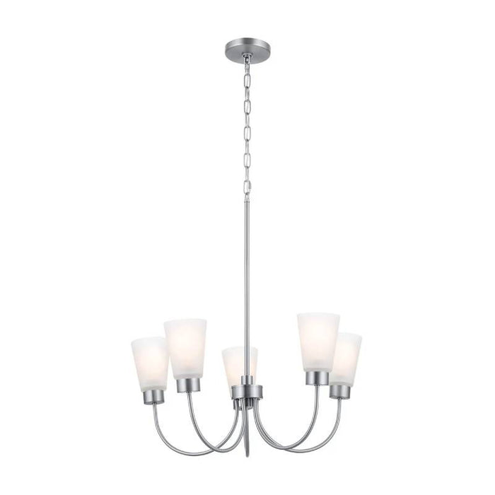 Kichler 52443 Erma 5-lt 24" Chandelier-Brushed Nickel
