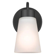 Kichler 52445 Erma 1-lt 8" Tall Wall Sconce-Black