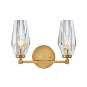 Hinkley 52482 Ana 2-lt 14" LED Vanity - Heritage Brass