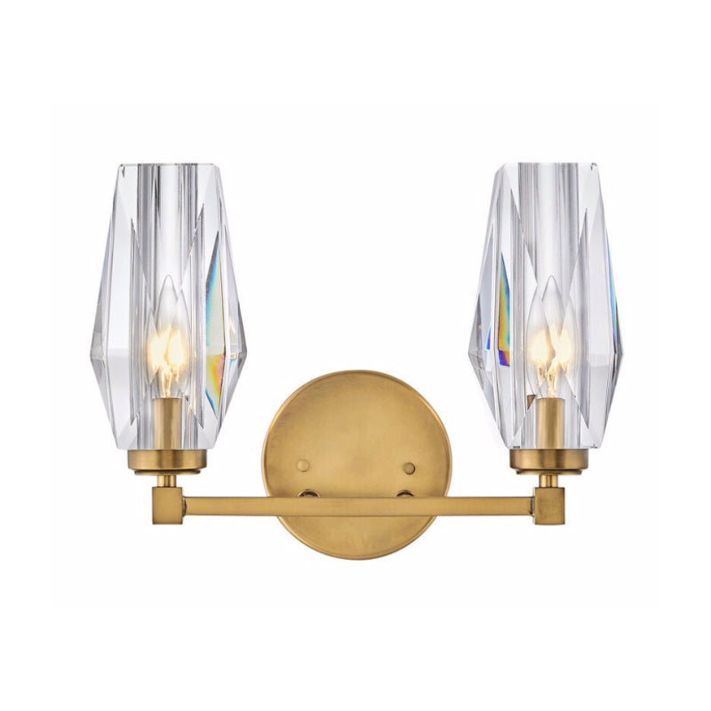 Hinkley 52482 Ana 2-lt 14" LED Vanity - Heritage Brass