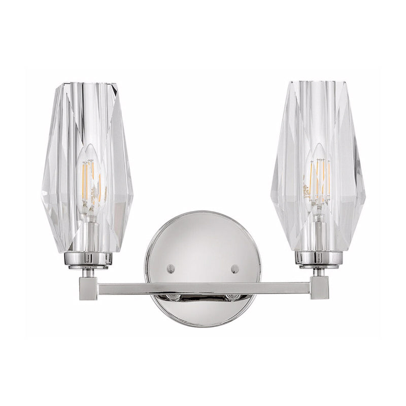 Hinkley 52482 Ana 2-lt 14" LED Vanity - Polished Nickel