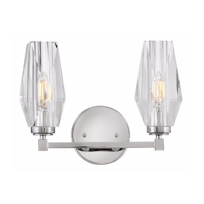 Hinkley 52482 Ana 2-lt 14" LED Vanity - Polished Nickel