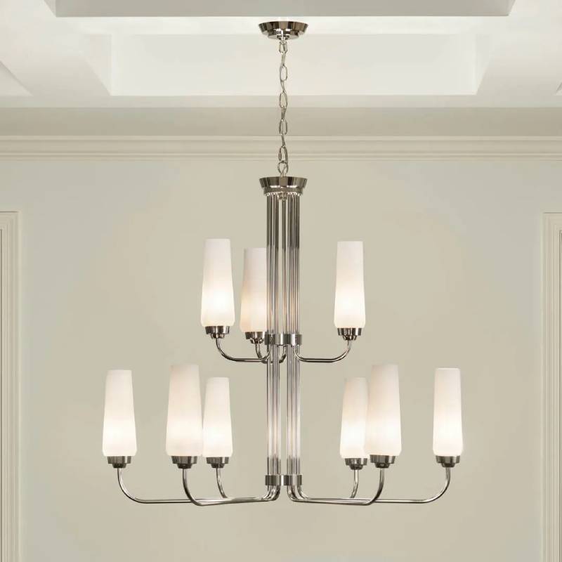 Kichler 52482 Truby 9-lt 34" Chandelier