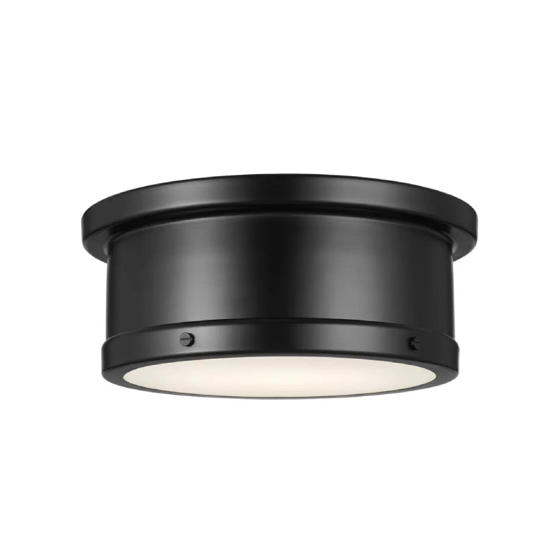 Kichler 52540 Serca 2-lt 14" Flush Mount-Black