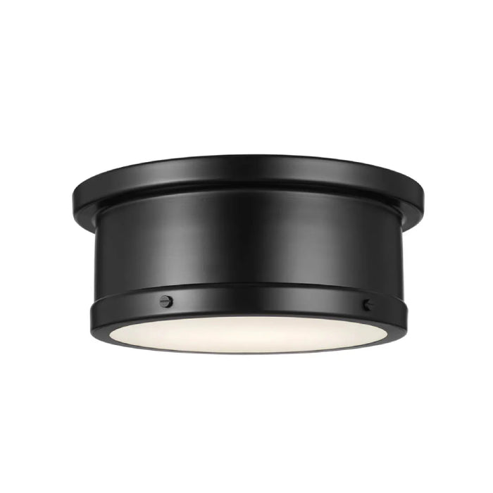 Kichler 52540 Serca 2-lt 14" Flush Mount-Black
