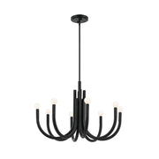 Kichler 52550 Odensa 8-lt 29" Chandelier-Black