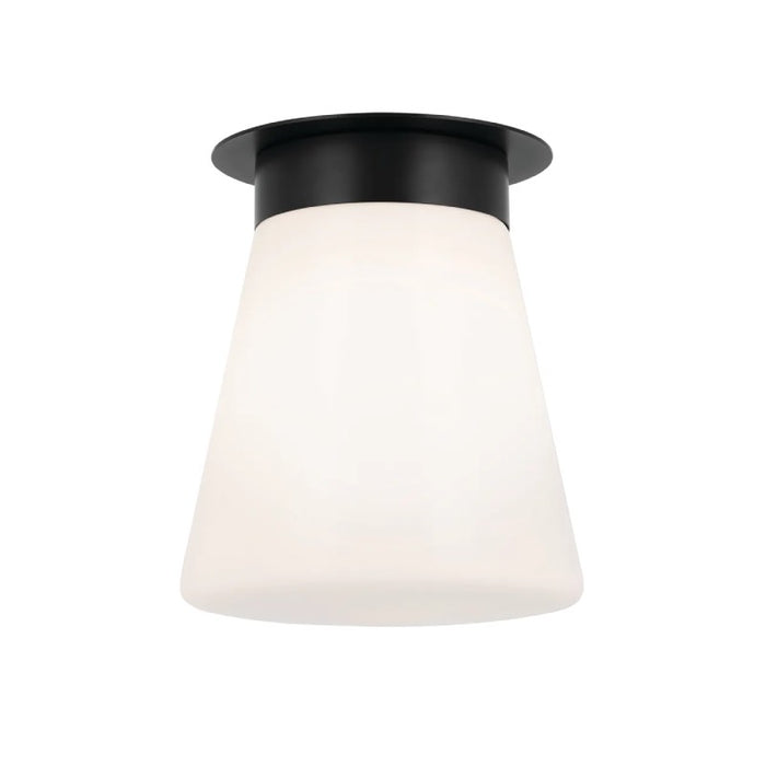 Kichler 52585 Albers 1-lt 9" Flush Mount-Black