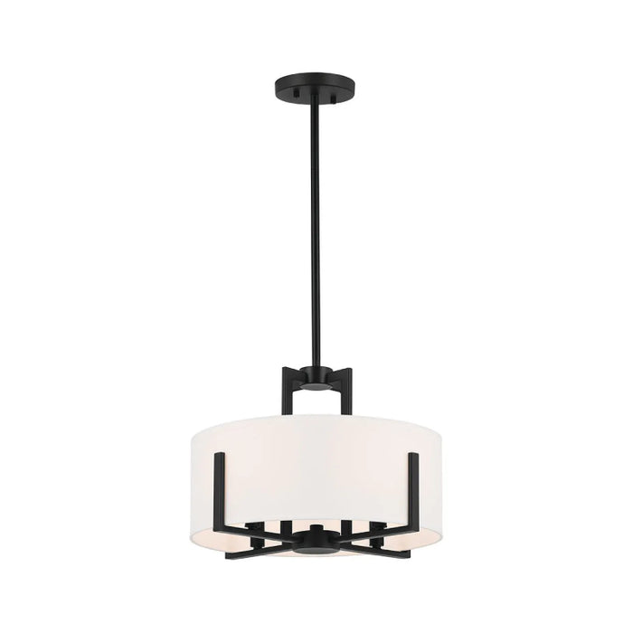Kichler 52591 Malen 4-lt 16" Flush Mount-Black
