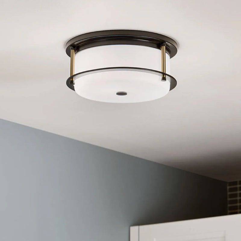 Kichler 52595 Brit 2-lt 12" Flush Mount