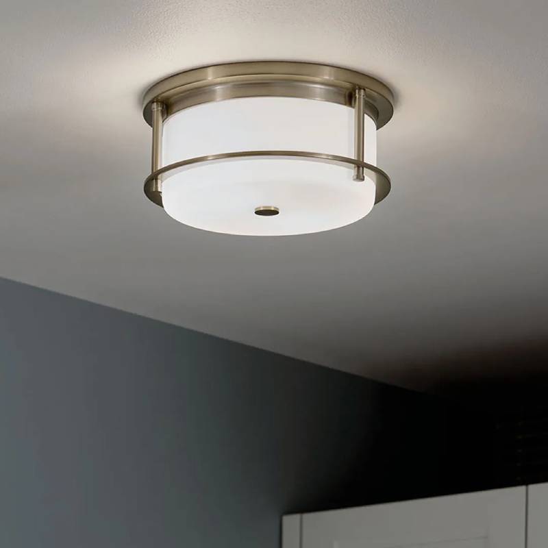 Kichler 52595 Brit 2-lt 12" Flush Mount