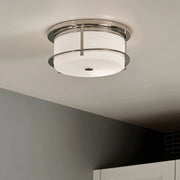 Kichler 52595 Brit 2-lt 12" Flush Mount