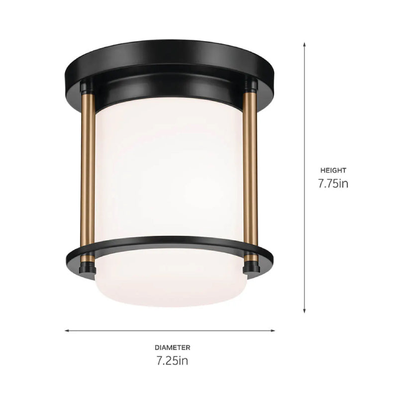 Kichler 52596 Brit 1-lt 7" Flush Mount