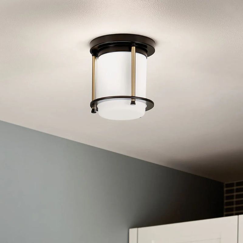 Kichler 52596 Brit 1-lt 7" Flush Mount