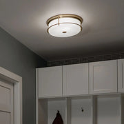 Kichler 52597 Brit 4-lt 18" Flush Mount