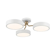 Kichler 52604 Sago 3-lt 40" LED Semi Flush-White