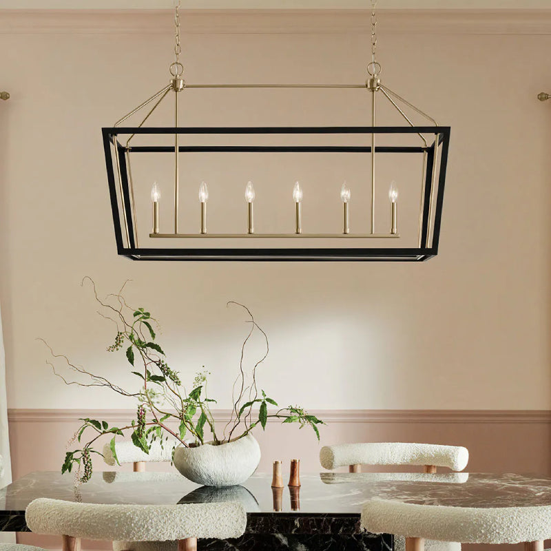 Kichler 52622 Delvin 6-lt 44" Chandelier