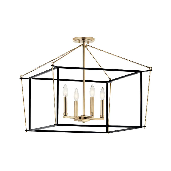 Kichler 52632 Eisley 4-lt 24" Semi-Flush Mount