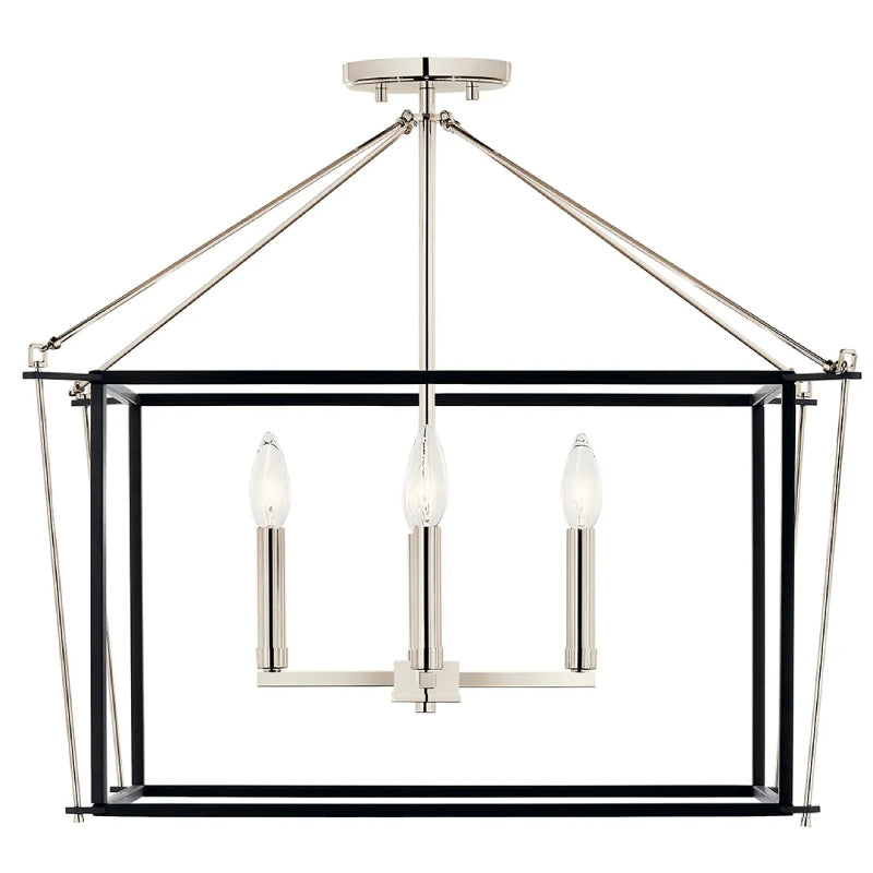 Kichler 52632 Eisley 4-lt 24" Semi-Flush Mount