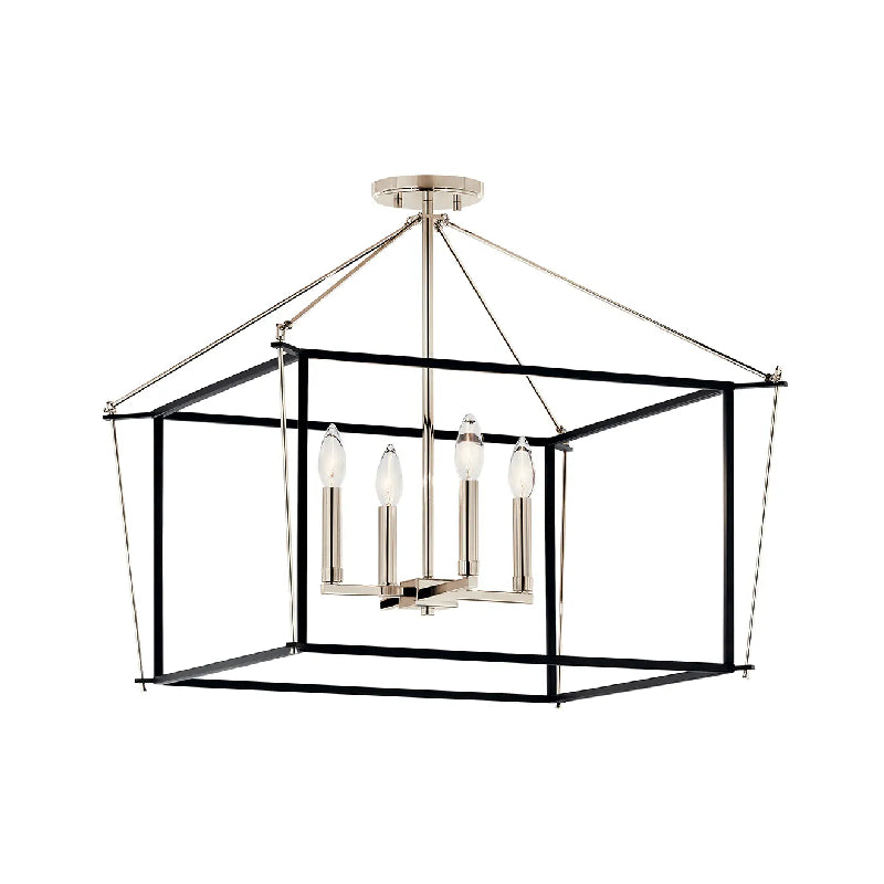 Kichler 52632 Eisley 4-lt 24" Semi-Flush Mount