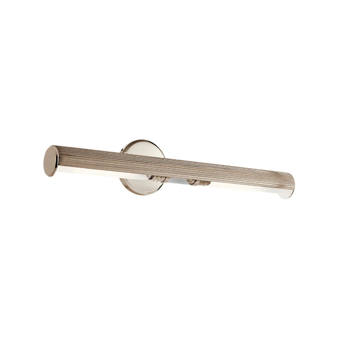 Kichler 52651 Midi 2-lt 24" Wall Sconce-Polished Nickel