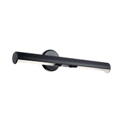 Kichler 52651 Midi 2-lt 24" Wall Sconce-Black