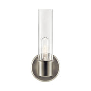 Kichler 52653 Aviv 1-lt 13" Tall Wall Sconce-Brushed Nickel